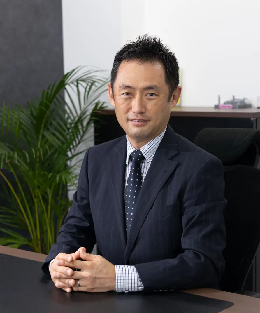 代表取締役社長 江中 忠久